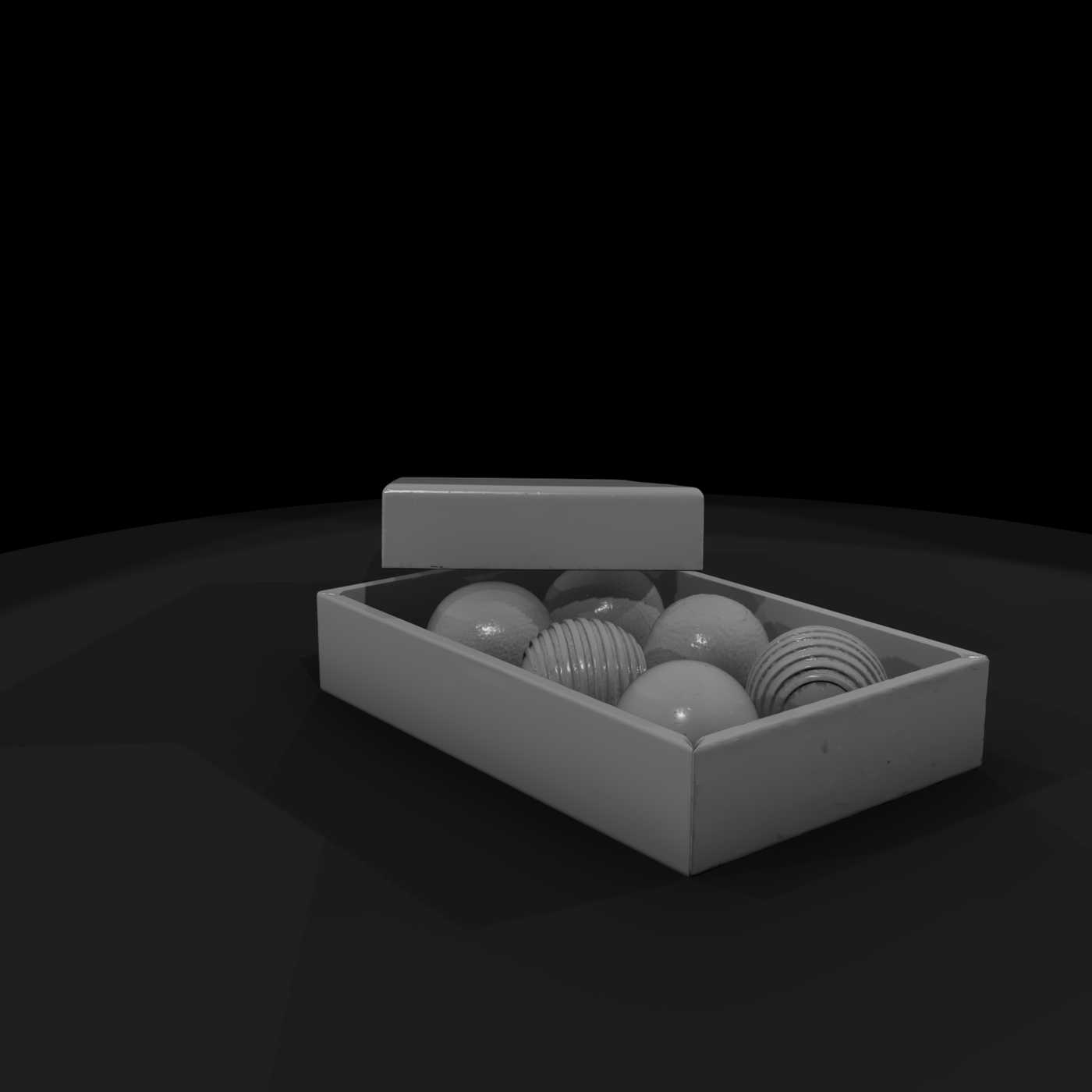 Confection Box with 6 Truffles