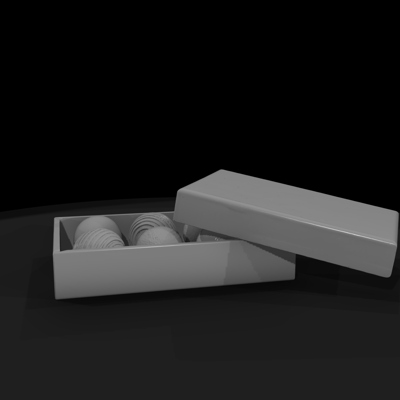 Confection Box with 6 Truffles