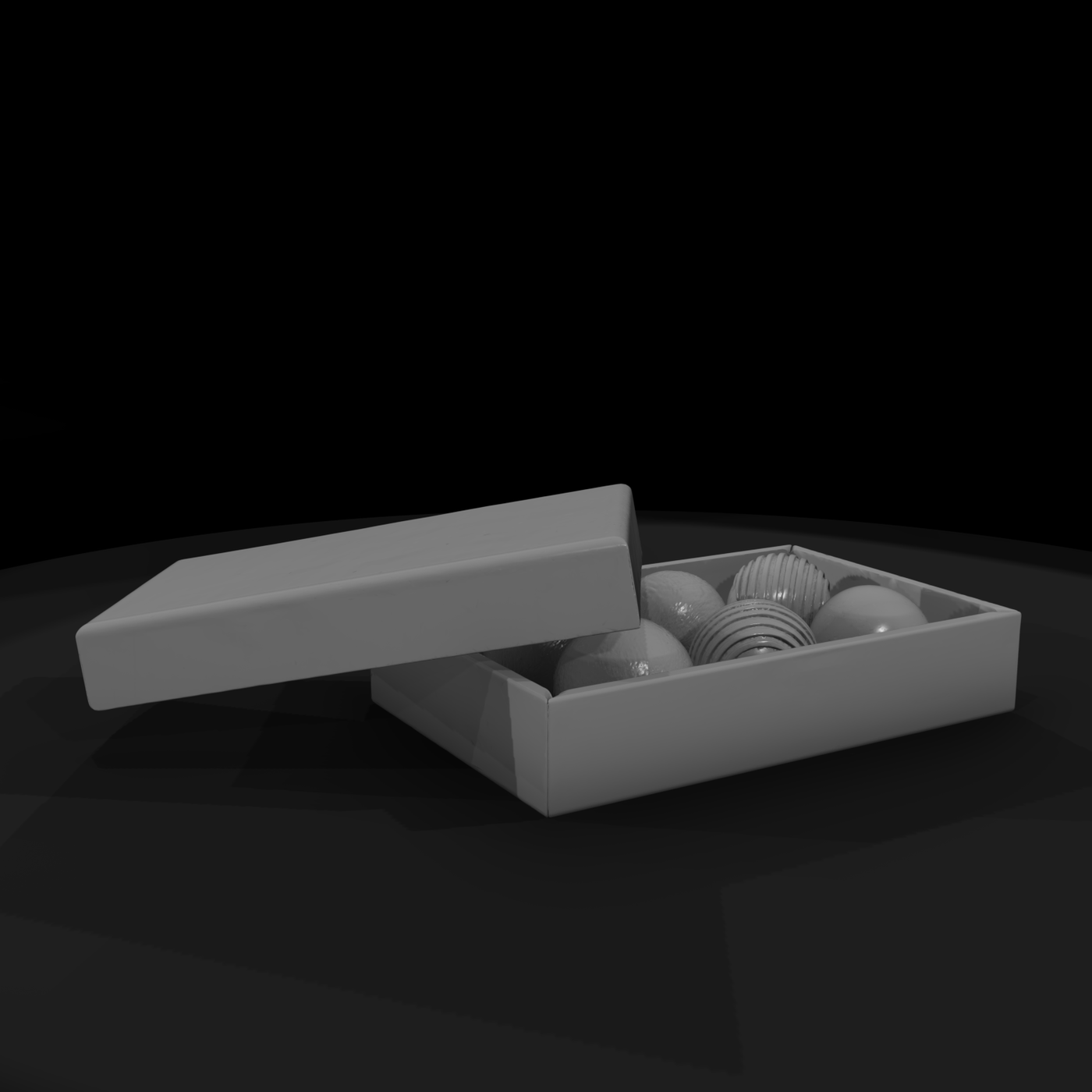 Confection Box with 6 Truffles