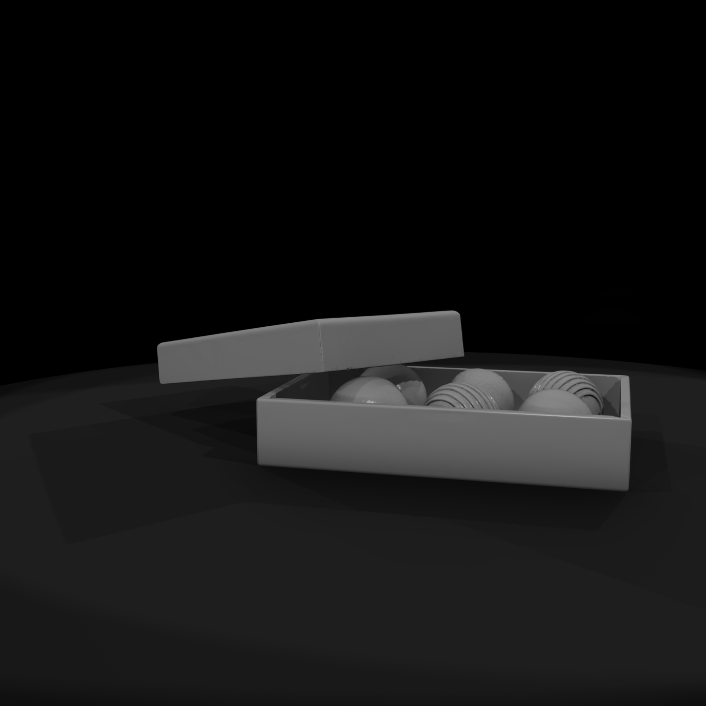 Confection Box with 6 Truffles