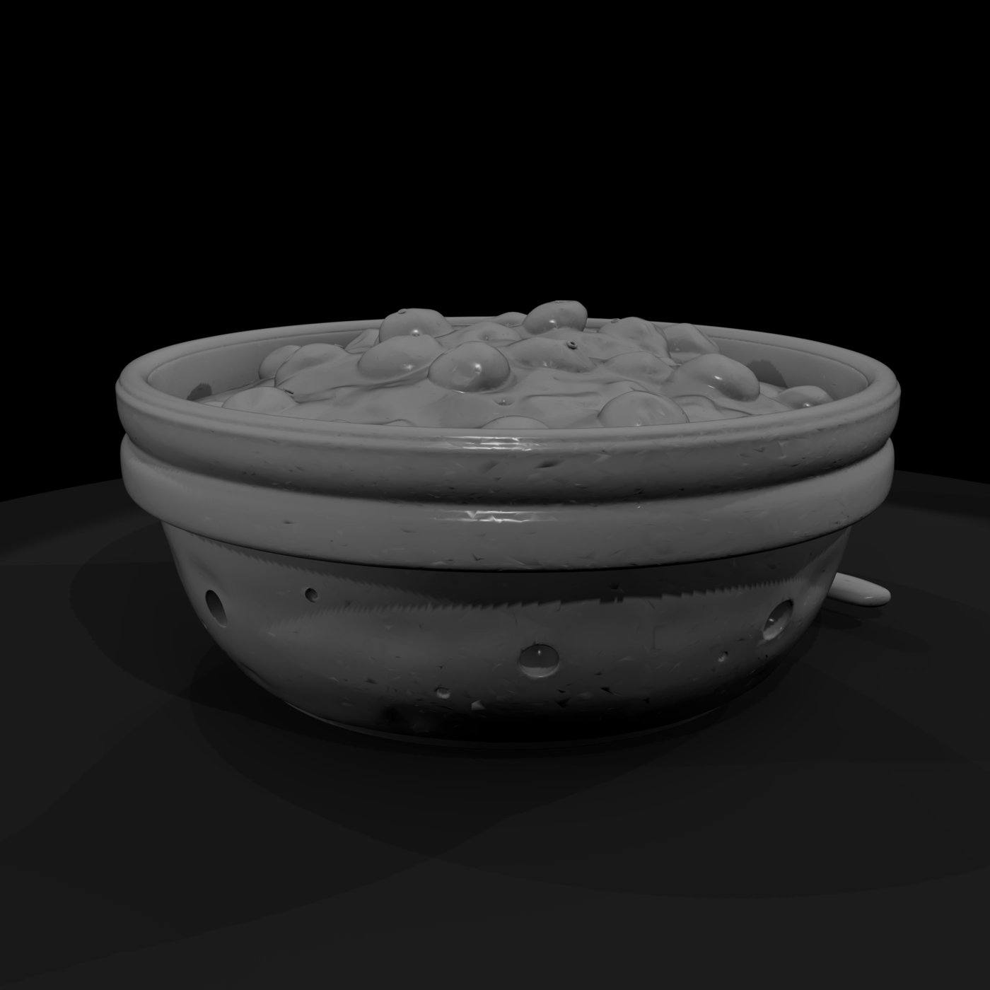 Cranberry Sauce Bowl & Spoon