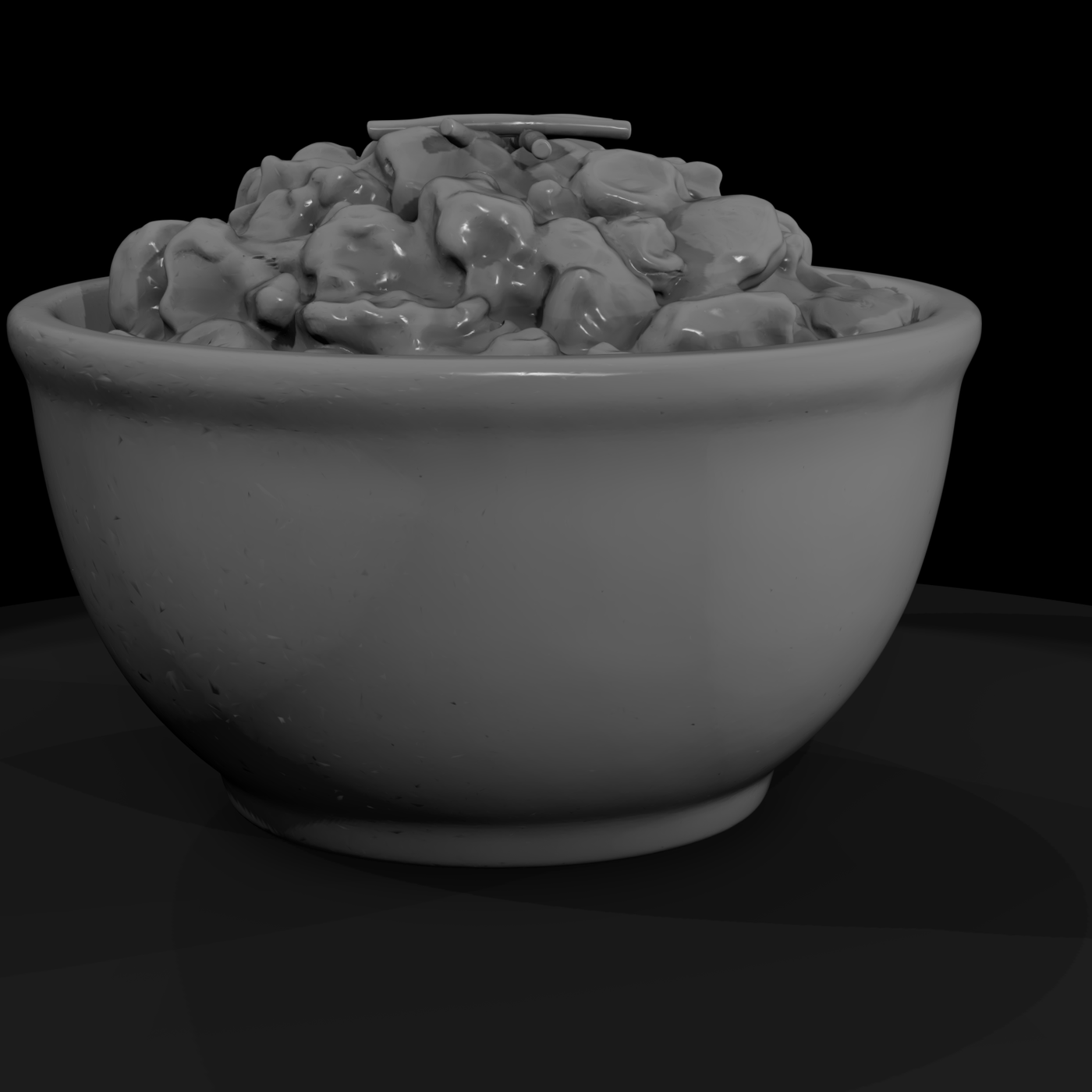 Bowl of Potato Salad Miniature