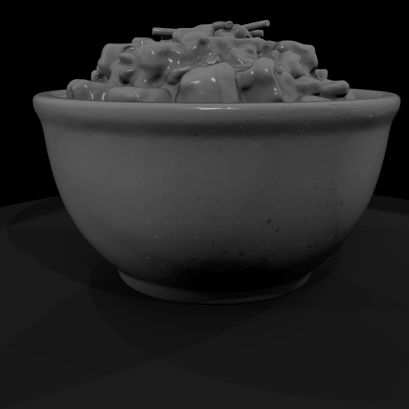 Bowl of Potato Salad Miniature