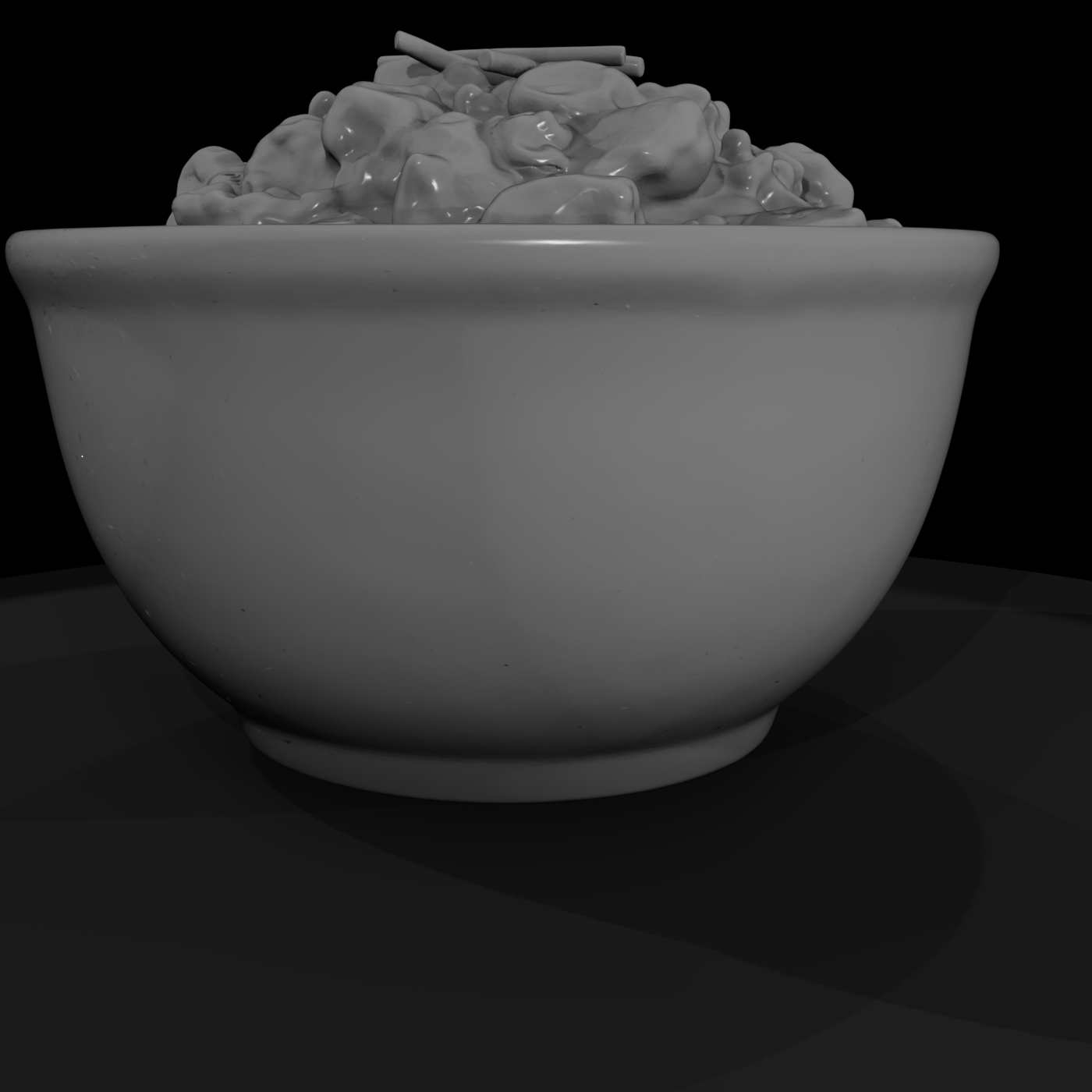 Bowl of Potato Salad Miniature