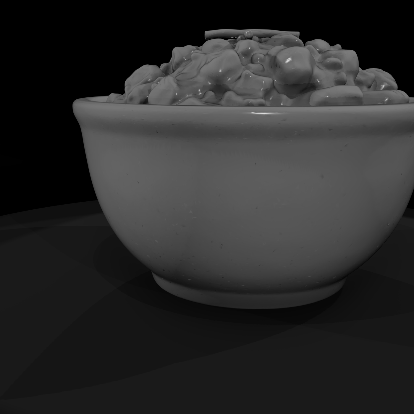 Bowl of Potato Salad Miniature
