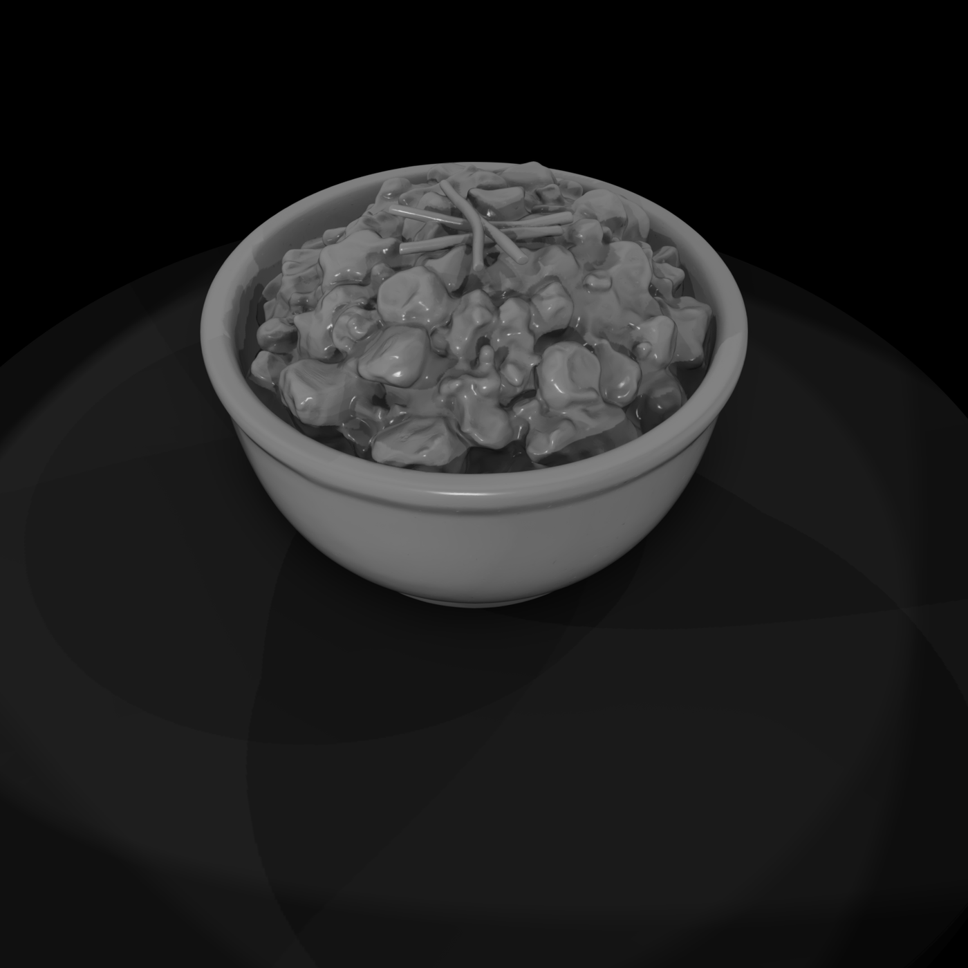 Bowl of Potato Salad Miniature