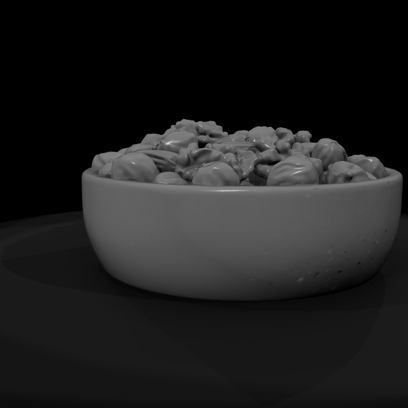 Miniature Bowl of Roasted Nuts