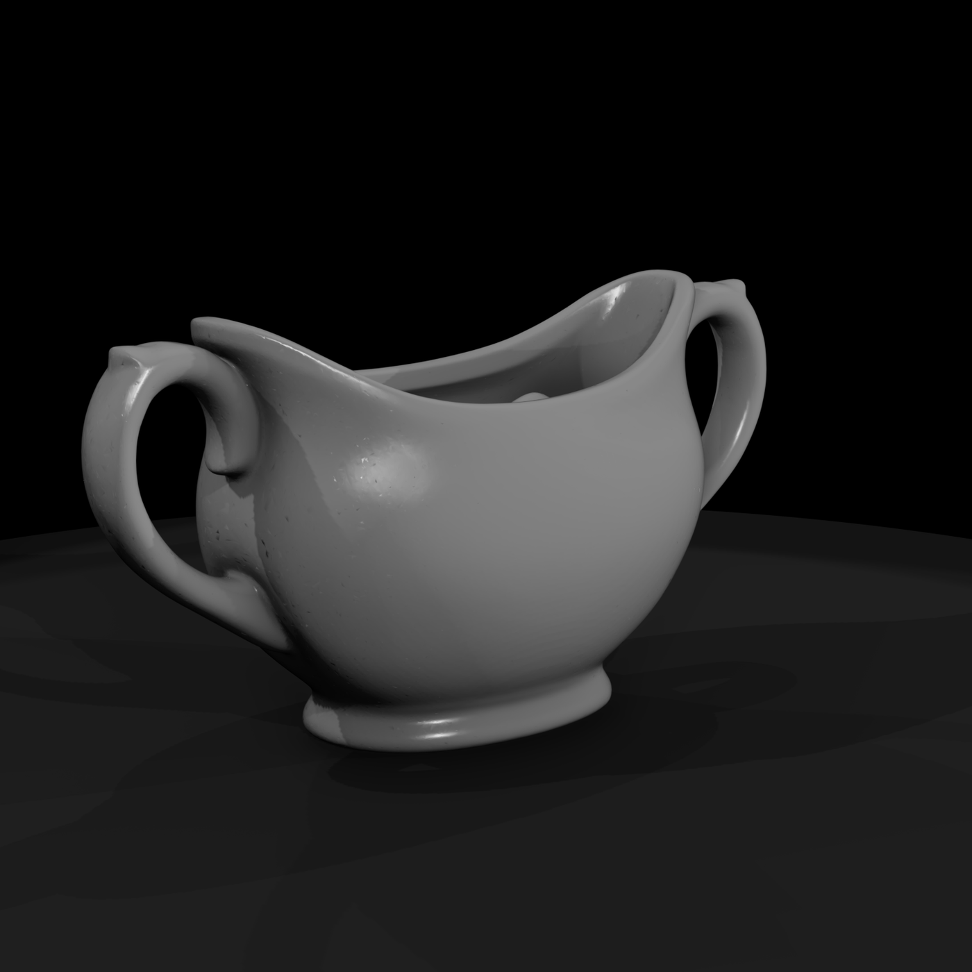 Victorian gravy boat miniature