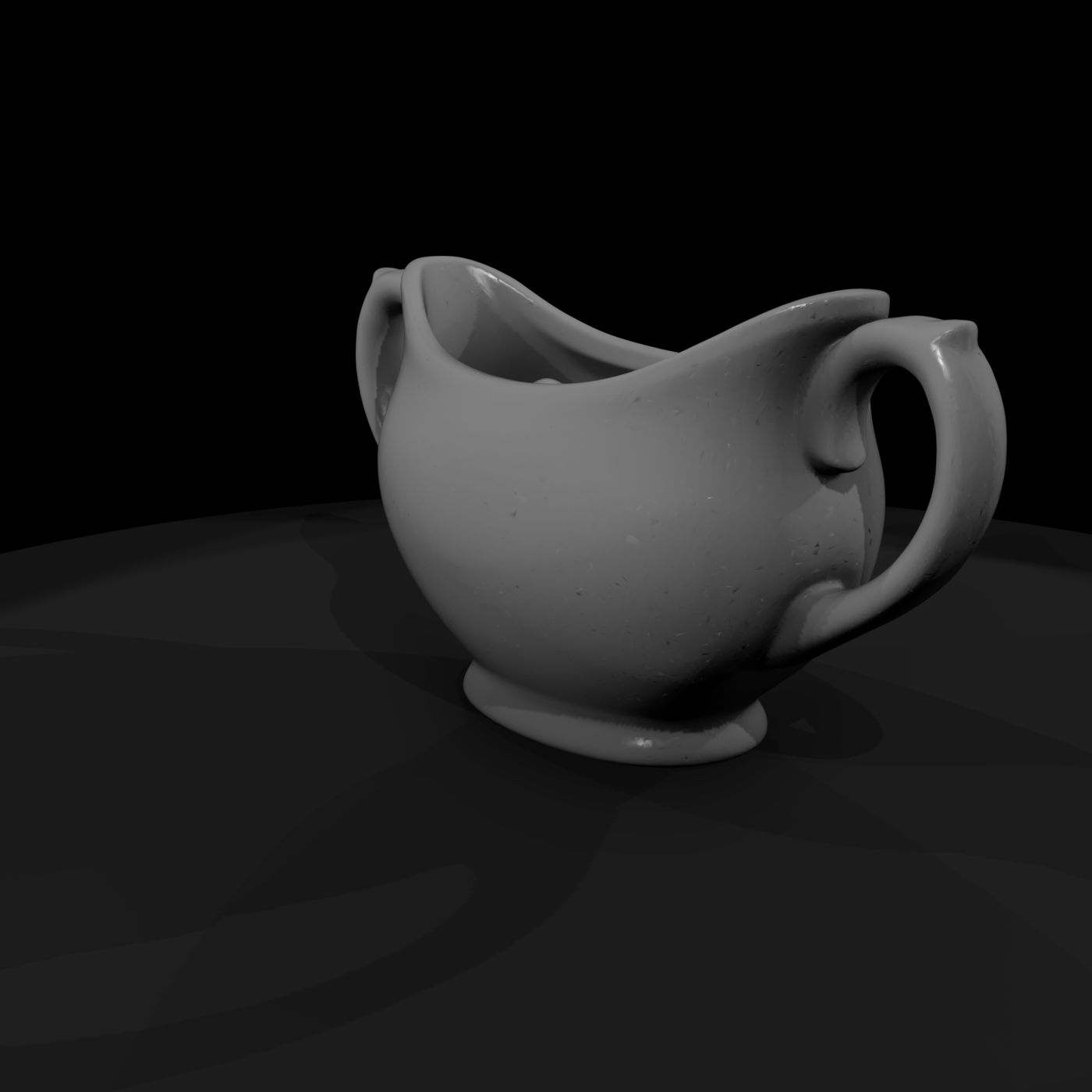 Victorian gravy boat miniature