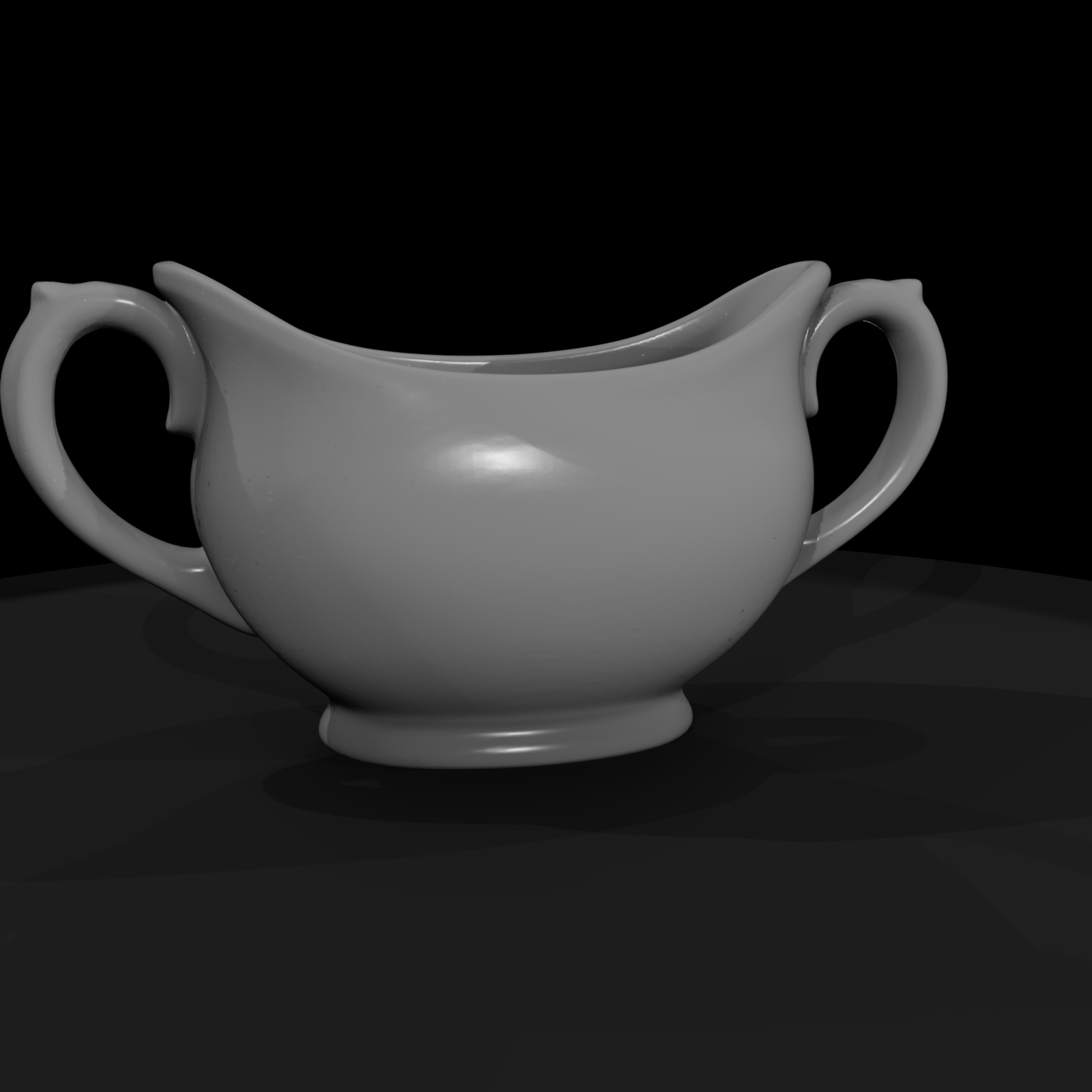 Victorian gravy boat miniature