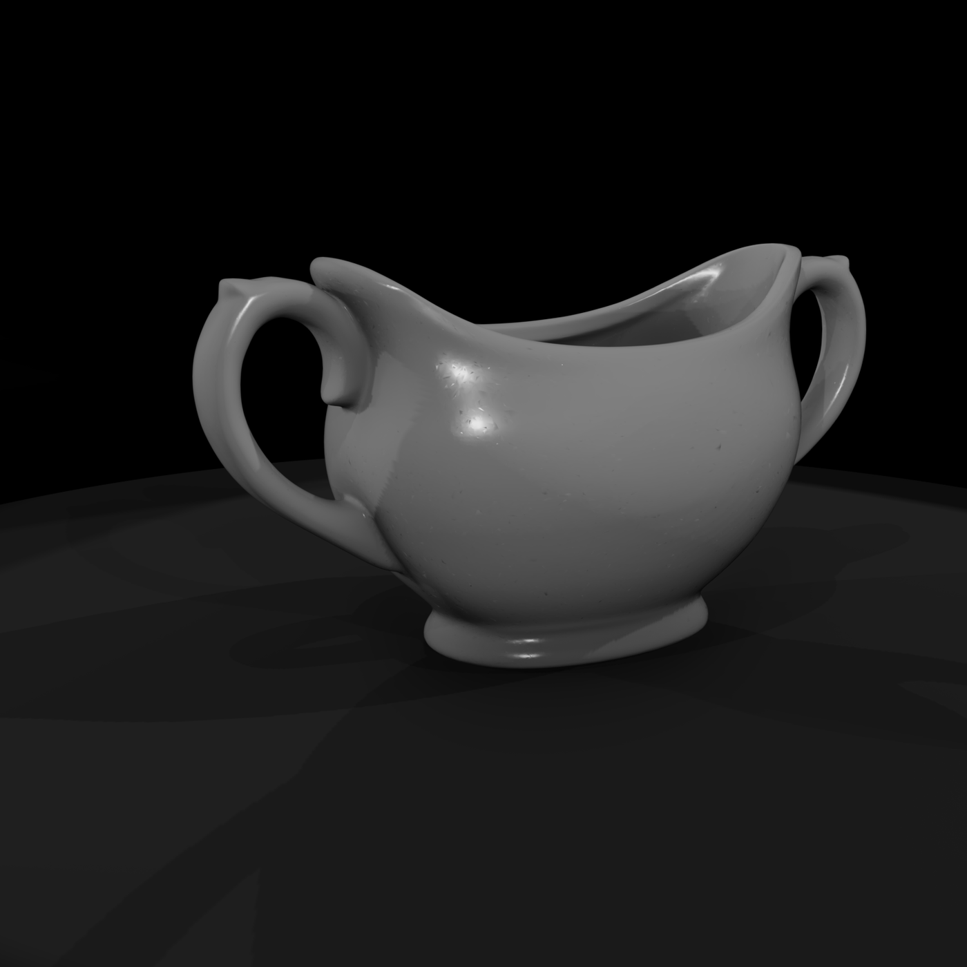 Victorian gravy boat miniature