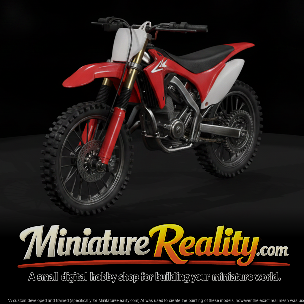 Honda CRF250F (2021) miniature, three-quarter view