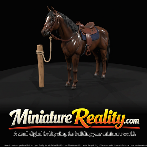 horse white