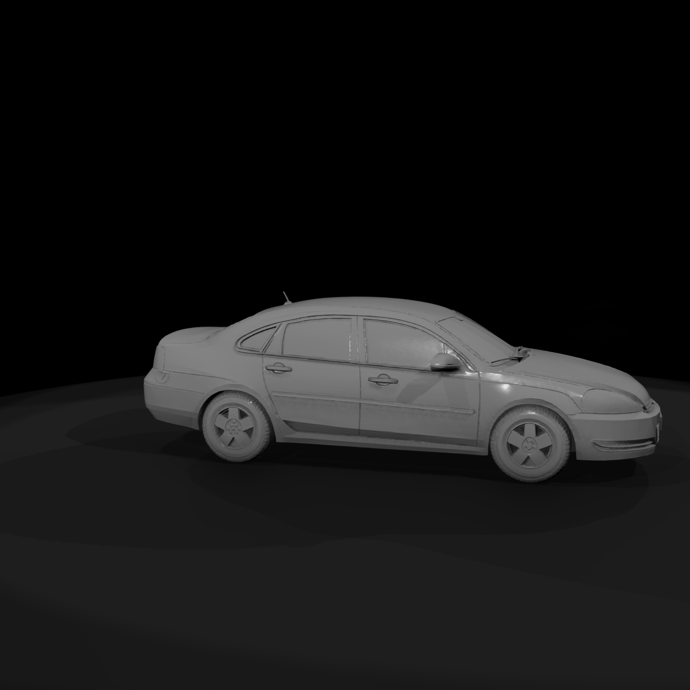 Impala-style Sedan Body Shell