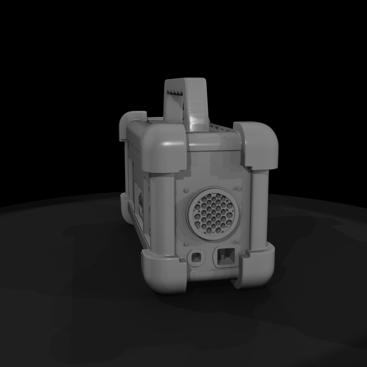 Industrial Portable Digital Scoreclock — 3D Printable Miniature