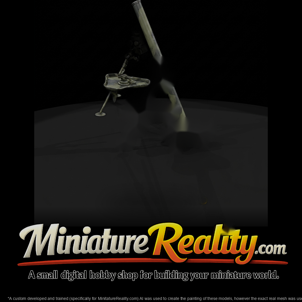 Infantry Mortar Launcher – Wargame & Accessory