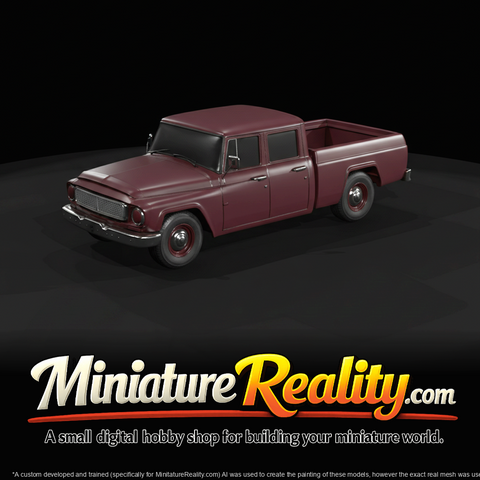 International Pickup C120 Crew Cab - 1962 (1960s)
