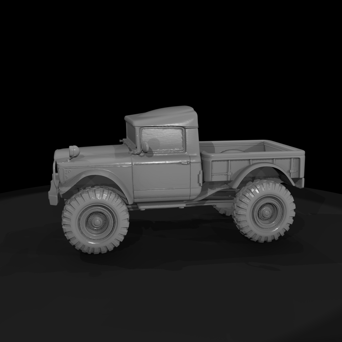 Kaiser-Jeep M715 Military Truck — 1967 Olive Drab