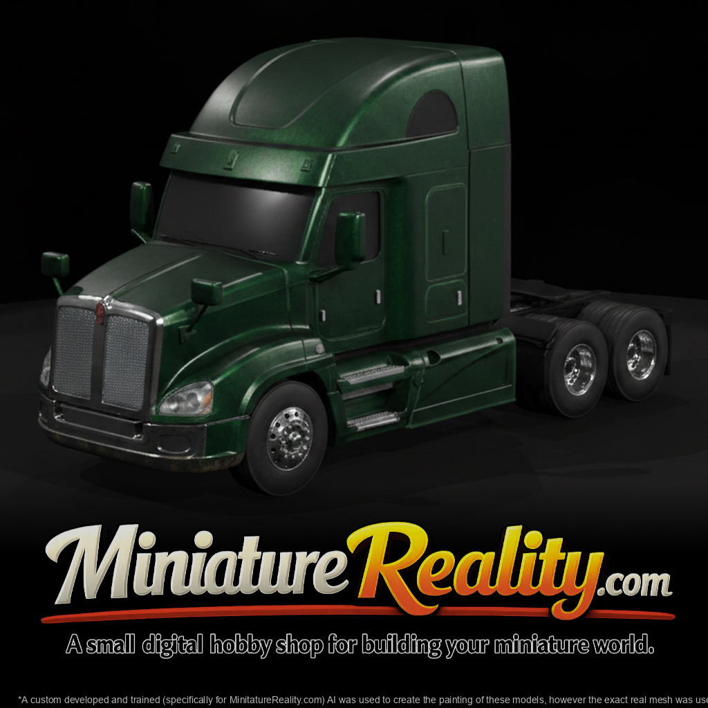 Kenworth T270 Chassis Truck - 2009 miniature, three-quarter view
