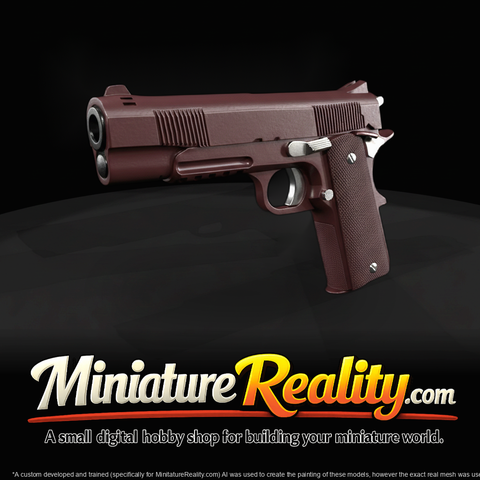 Kimber Desert Warrior Pistol Miniature