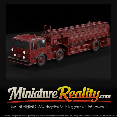 ladder-fire-truck-miniature-scale-model-fire-engine-232459