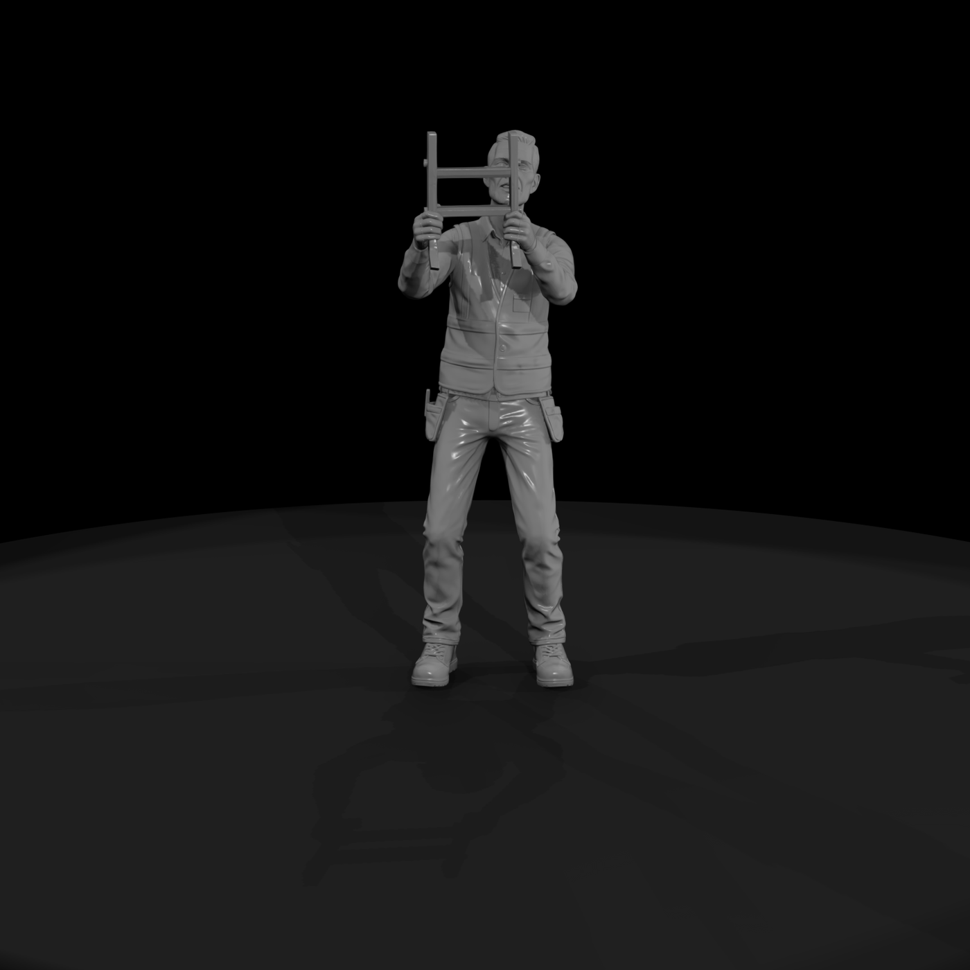 Landscaper Figure