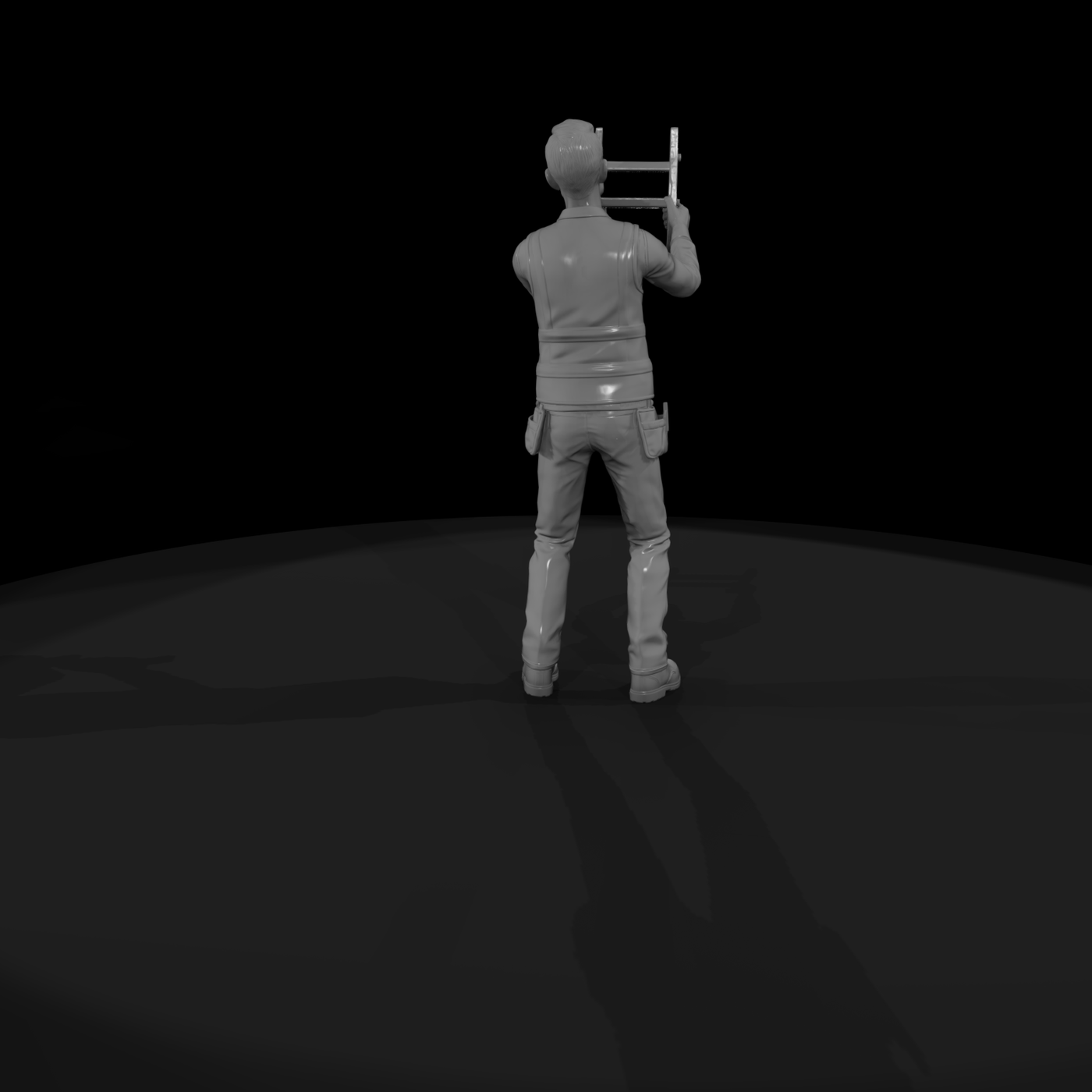 Landscaper Figure