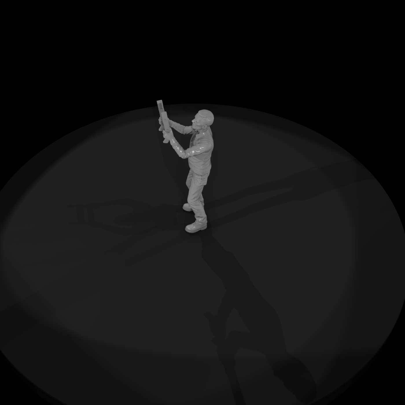 Landscaper Figure
