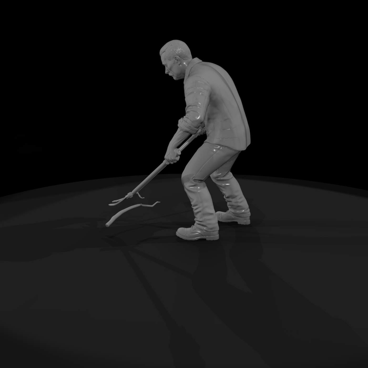 Gardener with Loppers