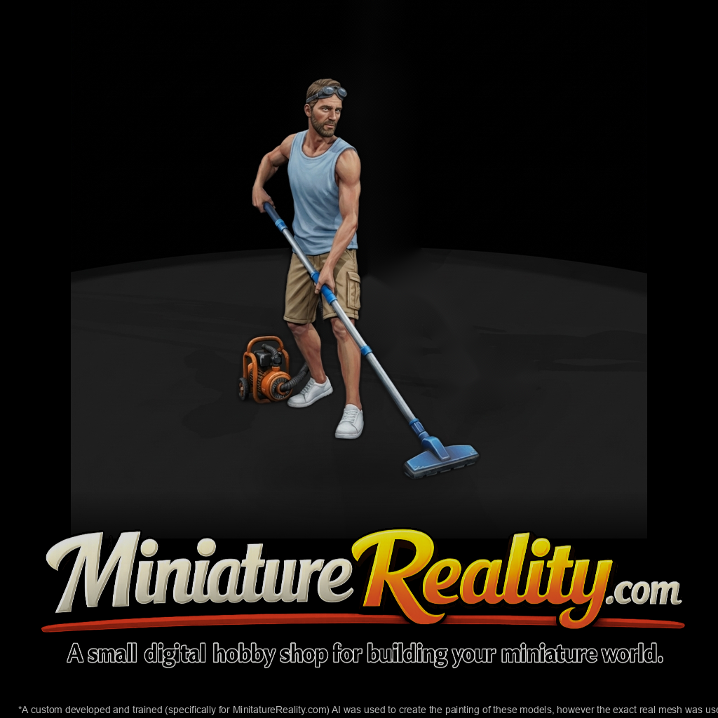 Pool Technician Figure