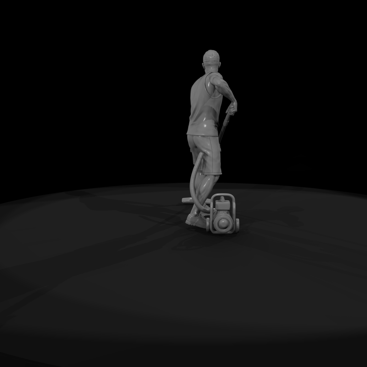 Pool Technician Figure