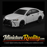 Lexus GS 350 (2018) miniature, three-quarter view — thumbnail 3