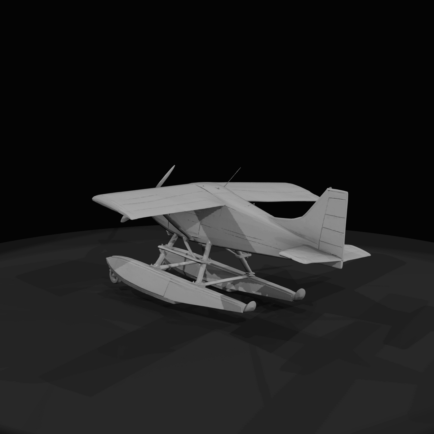 Light Hydroplane Maule With Interior (1990s)