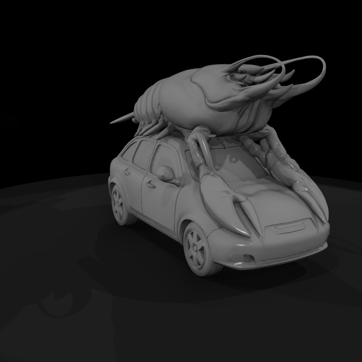 lobster car decoration