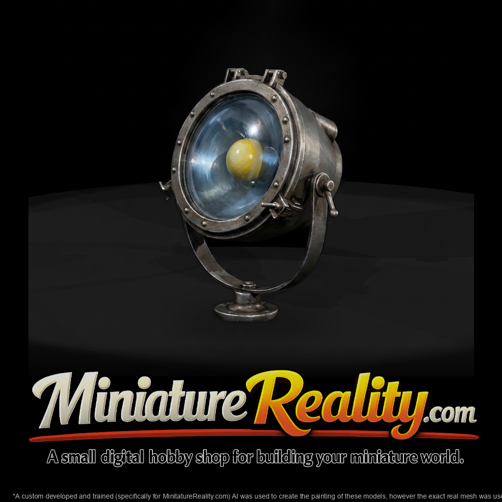 low poly nautical marine spotlight 3d model B5j4p8wm 1