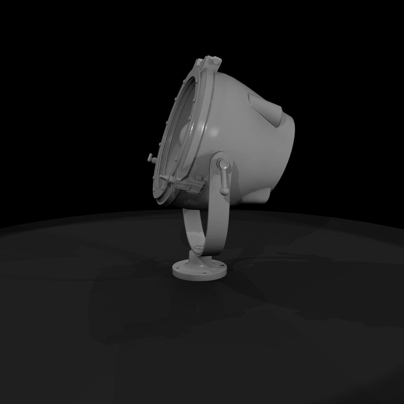 low poly nautical marine spotlight 3d model B5j4p8wm 1
