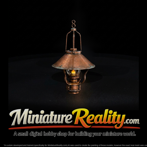 low poly rustic vintage hanging lantern 3d model eMYbk2FH 1