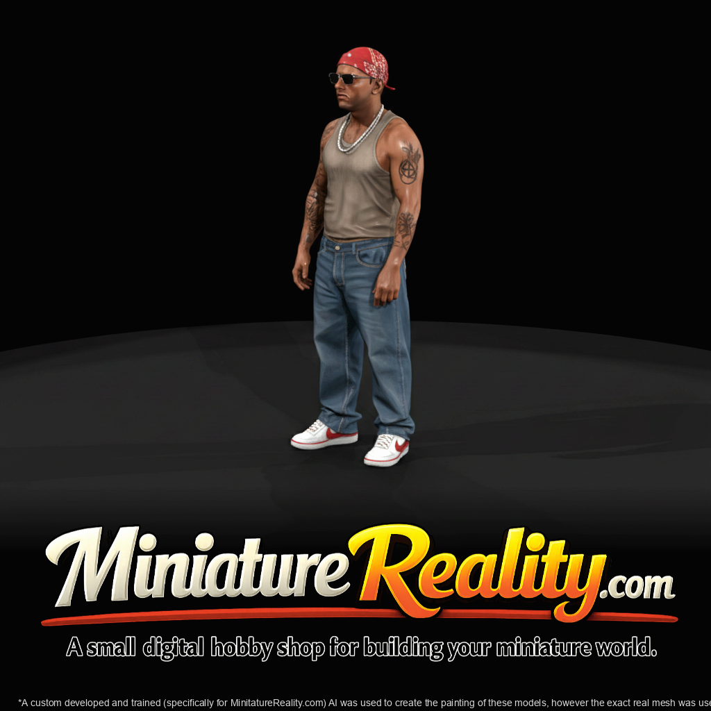 Lowrider Car Show Figure (1990s) — Carlos Martinez