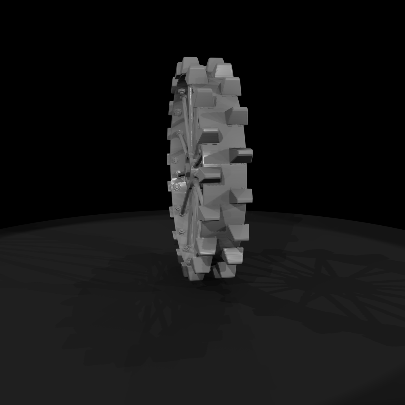 Lugged Tractor Wheel — Farm