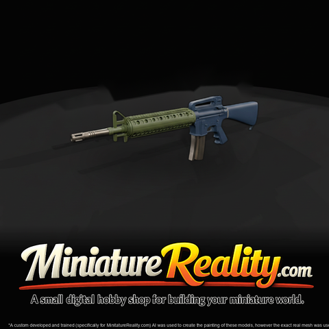 M16 Assault Rifle Miniature