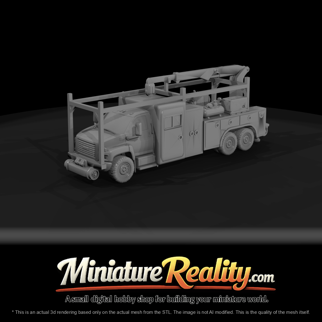 Mow Topkick Truck With Crane (2000s)