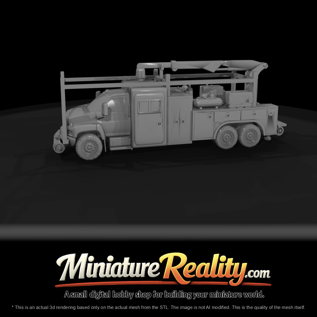 Mow Topkick Truck With Crane (2000s)