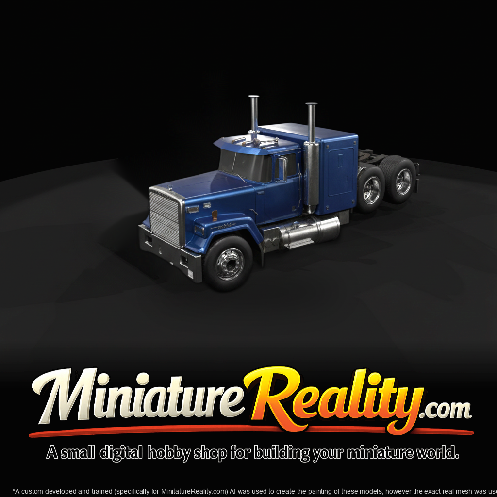 Mack Super-Liner 60 Flatbed Truck
