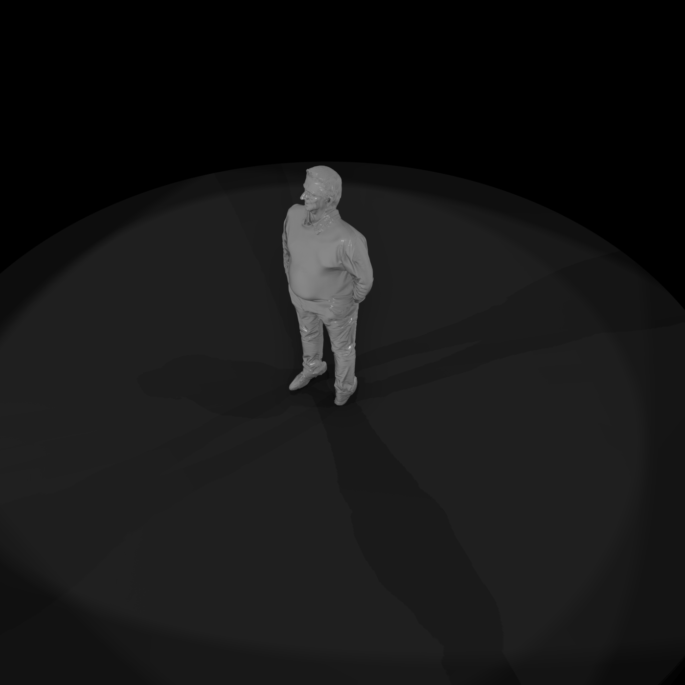 man in casualwear