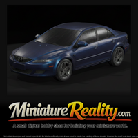Mazda 6 Mk1 Sedan - 2002 miniature, three-quarter view — thumbnail 3