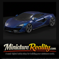 McLaren 570s Coupe miniature, three-quarter view — thumbnail 3