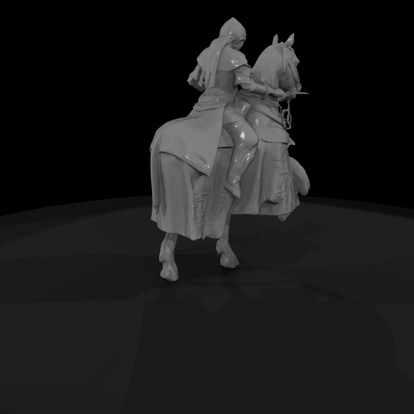 Medieval Mounted Rider