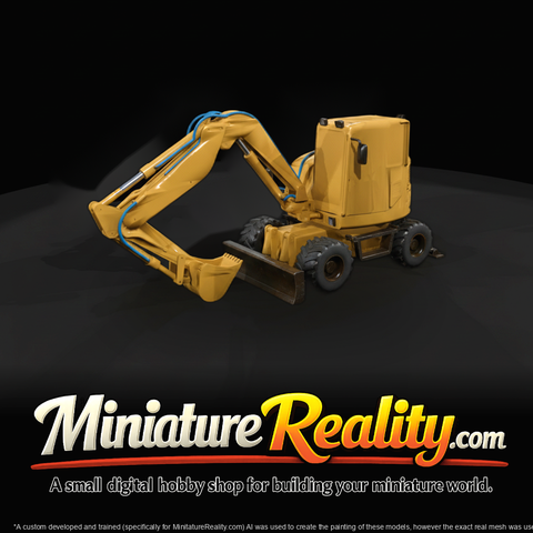 Medium Wheeled Excavator