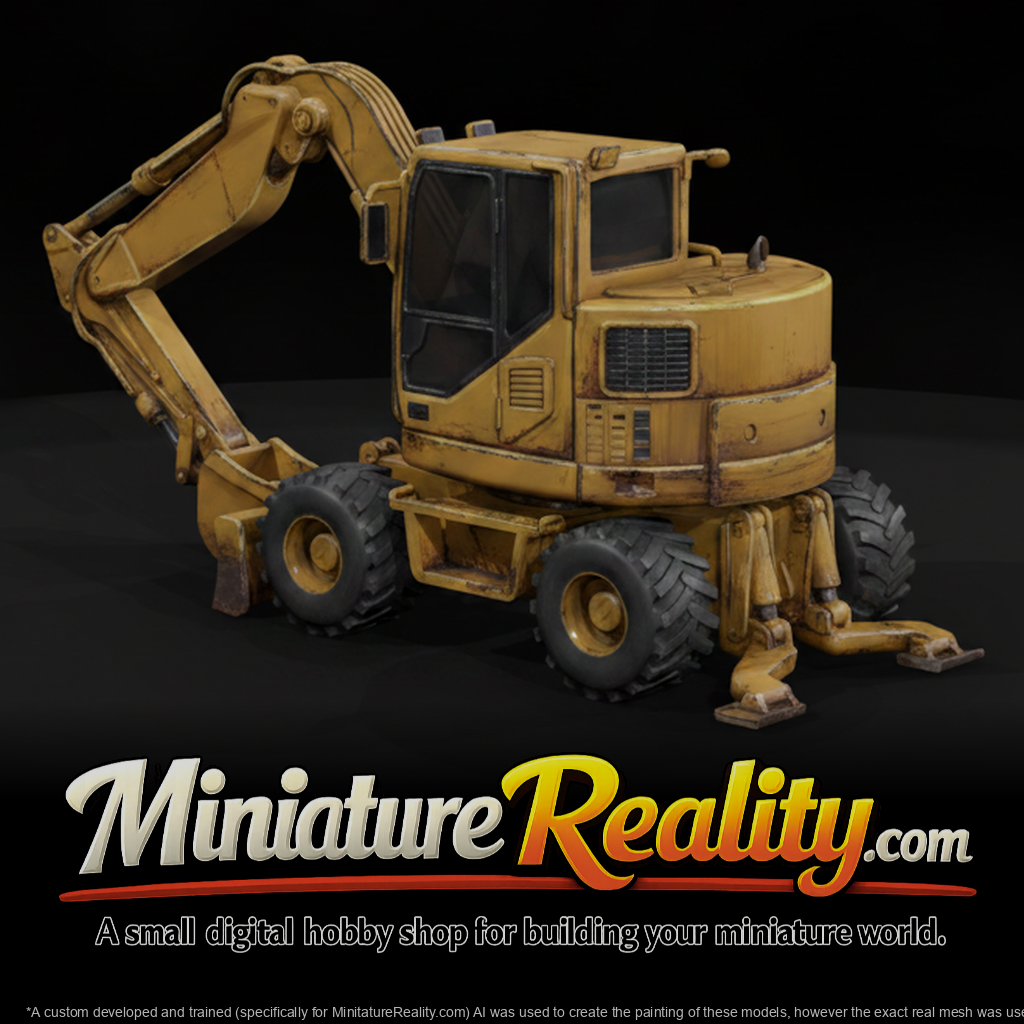 Medium Wheeled Excavator