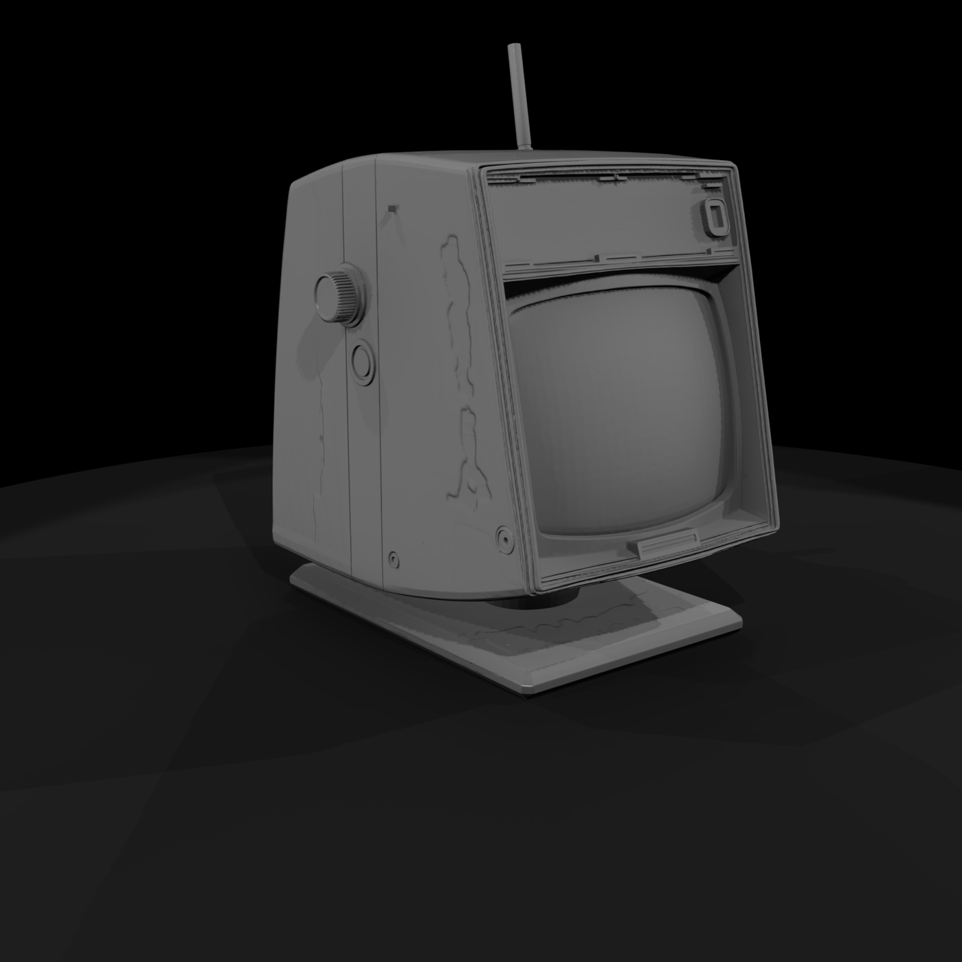 Mid-Century CRT Television